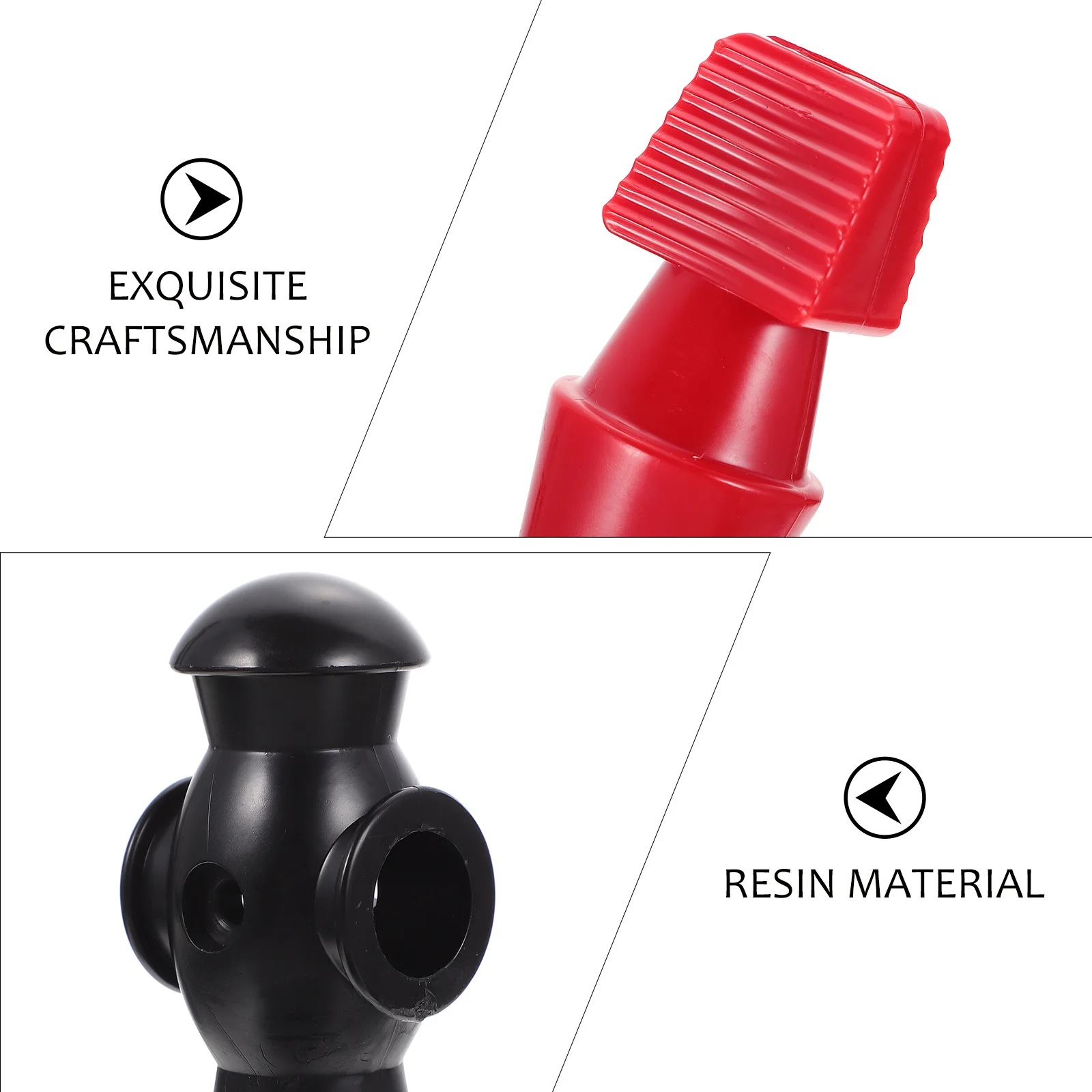 

4pcs Table Football Players Replacement Resin Soccer Figures Foosball Accessories For Football Machine Supplies