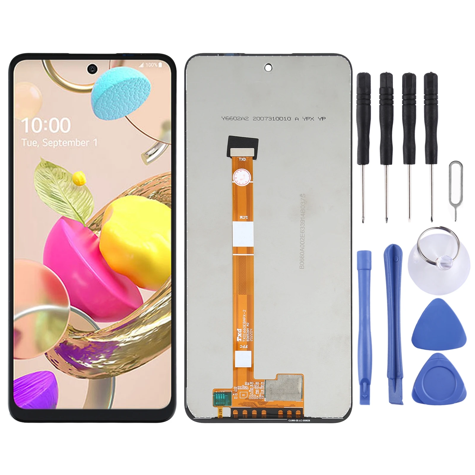 ЖК-экран и дигитайзер в сборе для LG K42 / K52 (Бразилия) LMK420, LM-K420, LMK420H, LM-K420H, LMK420E, LM-K420E, LMK420Y