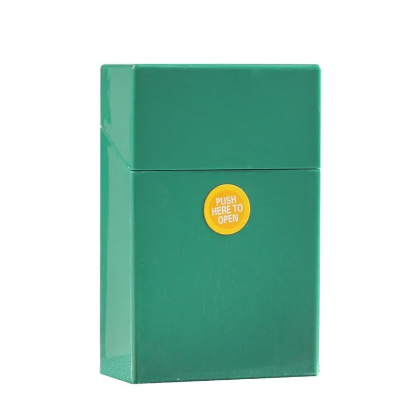 20/30/40/50pcs Cigarettes In Large Capacity Portable Plastic Storage Box Moisture-proof Sealed Cigarette Case