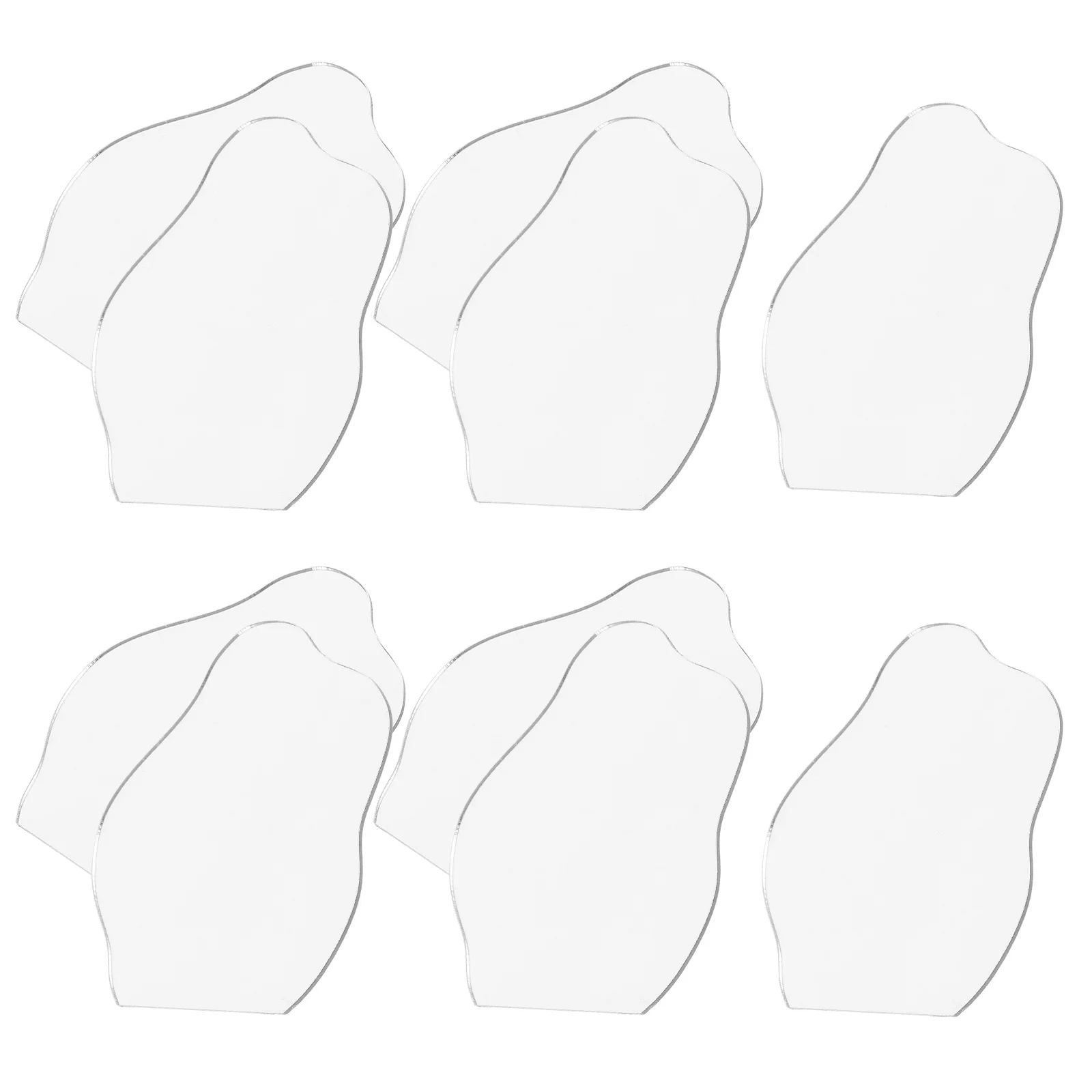 

Mirror for Phone Lenses Compact Square Mirrors Silver Acrylic Lips Charm