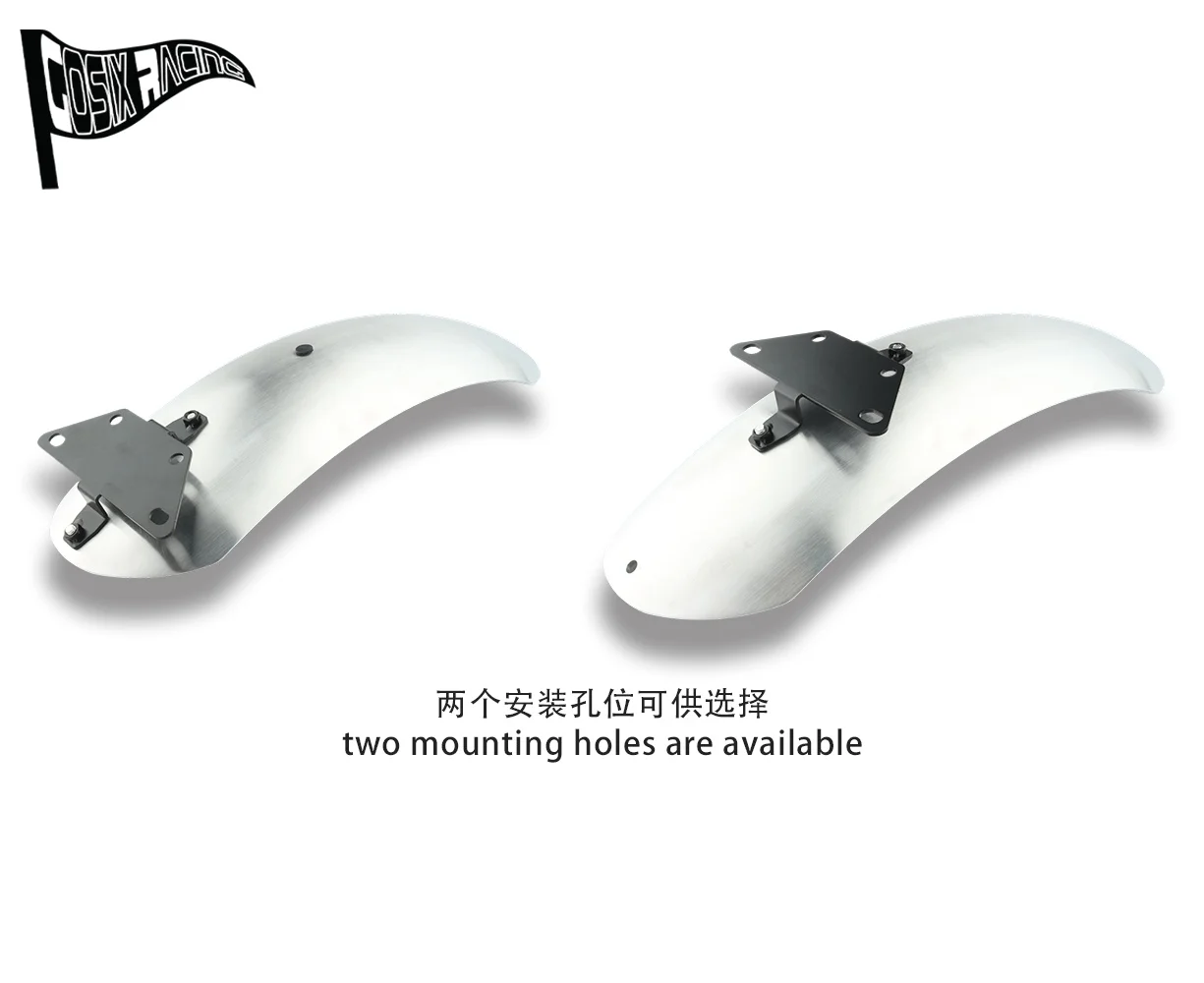 صالح تشويش إذاعي 800 2015-2025 Nightshift أيقونة الظلام كامل خنق دراجة نارية الملحقات الجبهة عالية شنت المصدات #3