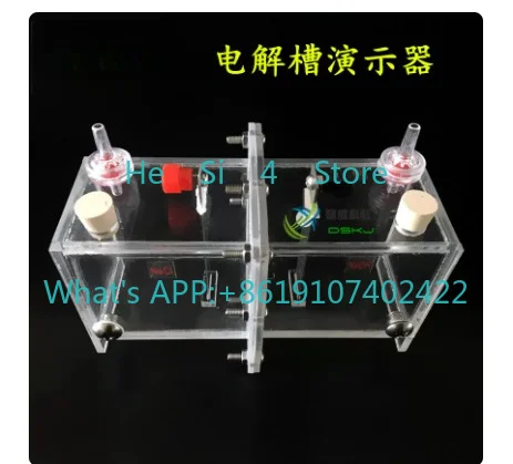 26063 Electrolyzer Demonstrator Ion Exchange Membrane Without Platinum Electrode Chemistry Experiment Teaching Instrument