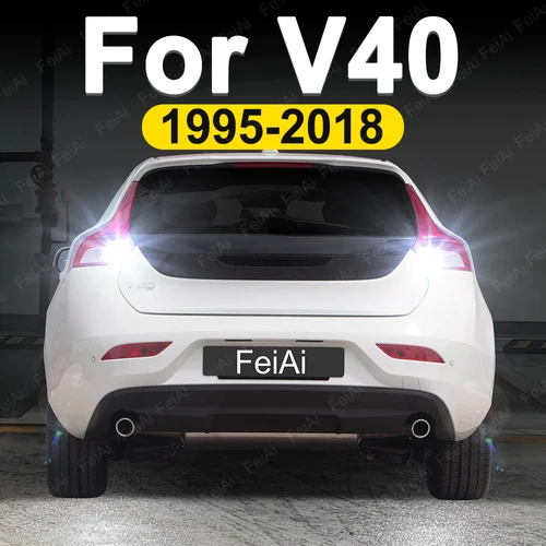Para Volvo V40 luces LED de marcha atrás V40 accesorios 1995-2018 2017 2016 2015 2014 2013 2012 2011 2010 2009 2008 luz de marcha atrás LED