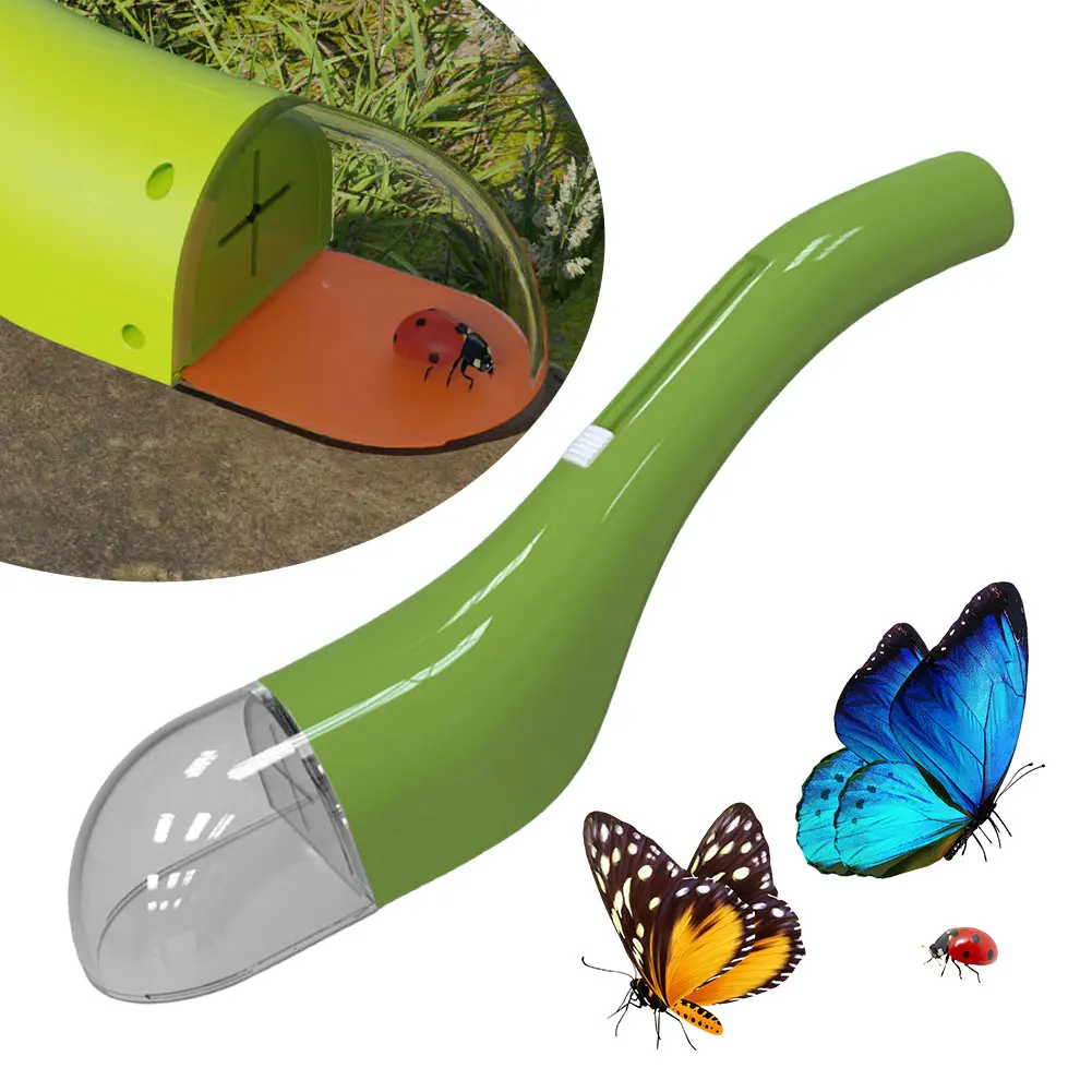 

Portable Transparent Bug Catcher Push Type Bug Observer for Indoor and Outdoor Childrens Toys for Outdoor Exploration Kids Gift