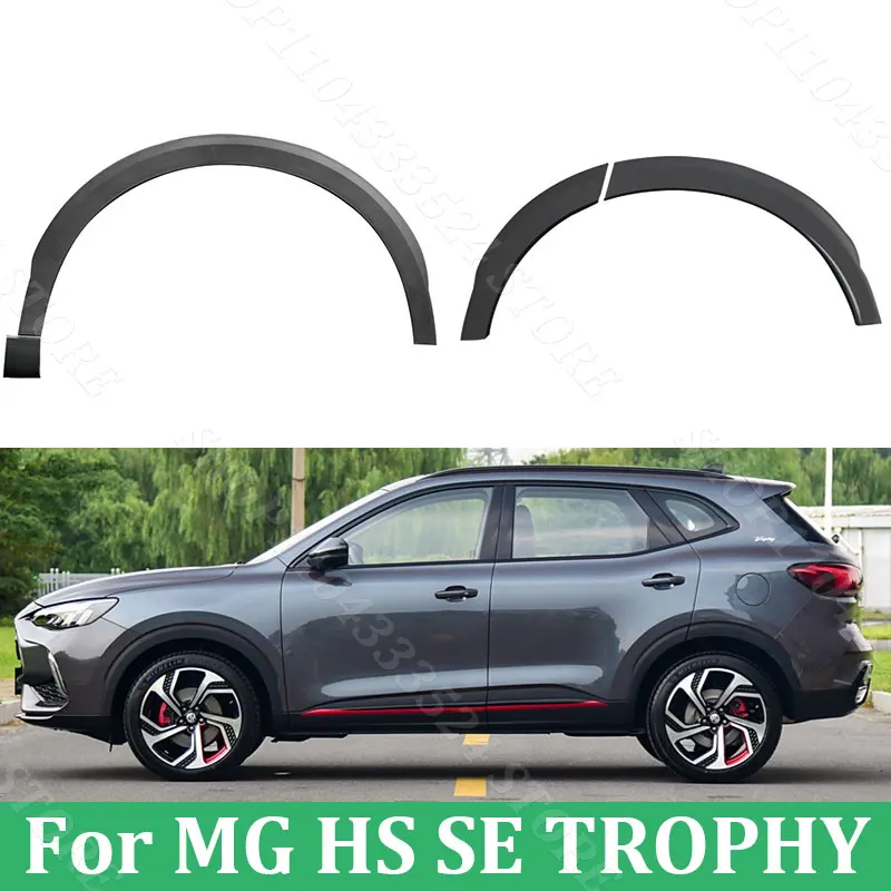 

1pcs Front Rear Bumper Wheel Eyebrow For MG HS SE & TROPHY 2023 2024 Fender Wheel Eyebrow Trim Anti-collision Strip