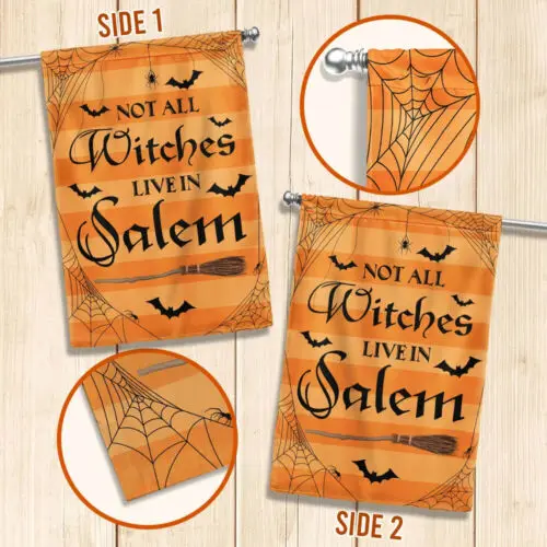 Witch Witchcraft Halloween Flag Not All Witches Garden Flag AAL HHM WZZ yyi