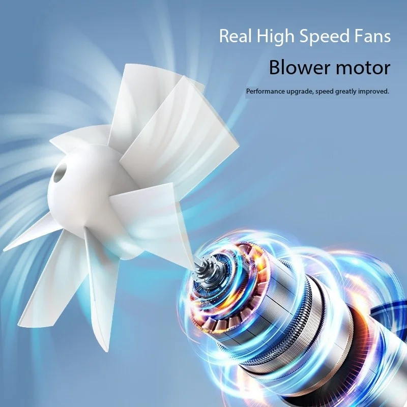 M336 Outdoor Waist Mounted Fan high speed Large Capacity 10000mAh Battery Anti Drop Shock Outdoor Traveling Air Conditioning Fan