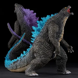 Boneca Móvel Conjunta Godzilla para Crianças, Rei Monstro Super Grande, Brinquedo Violento do Dinossauro, 30cm 12 principais vendas boneco godzilla 30 cm - №6