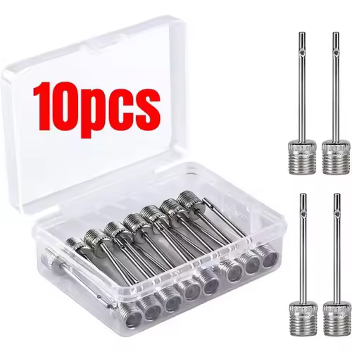 New Sport Ball Inflating Pump Needle For Football Basketball Soccer Inflatable Air Valve Adaptor Stainless Steel Pump 5/10/20PCS - Image 8