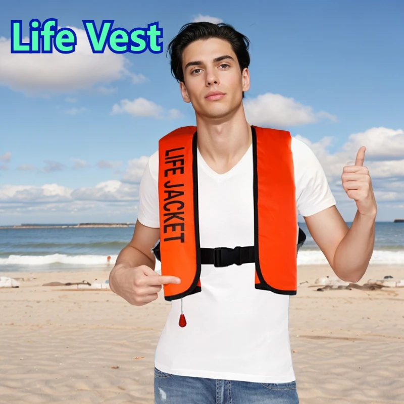 سلامة تعويم دعوى سلامة الحياة سترة التلقائي نفخ سترة نجاة بقاء سترة للرياضات المائية التجديف الصيد تصفح