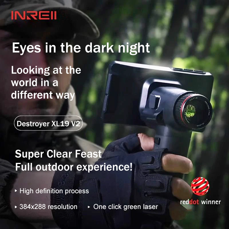 

XL19 V2 thermal imaging camera handheld integrated, 19MM lens, 384 resolution, suitable for hunting and observation