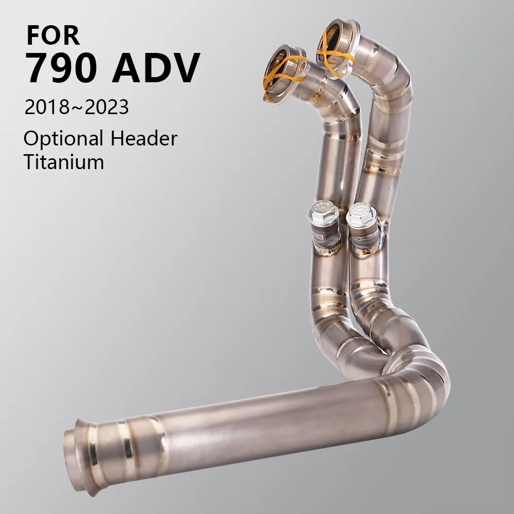 

For DUKE790 ADV790 Motorcycle Exhaust System Escape Slip On Front Tube Link Pipe Connect Original Full Motorcycle Exhaust System