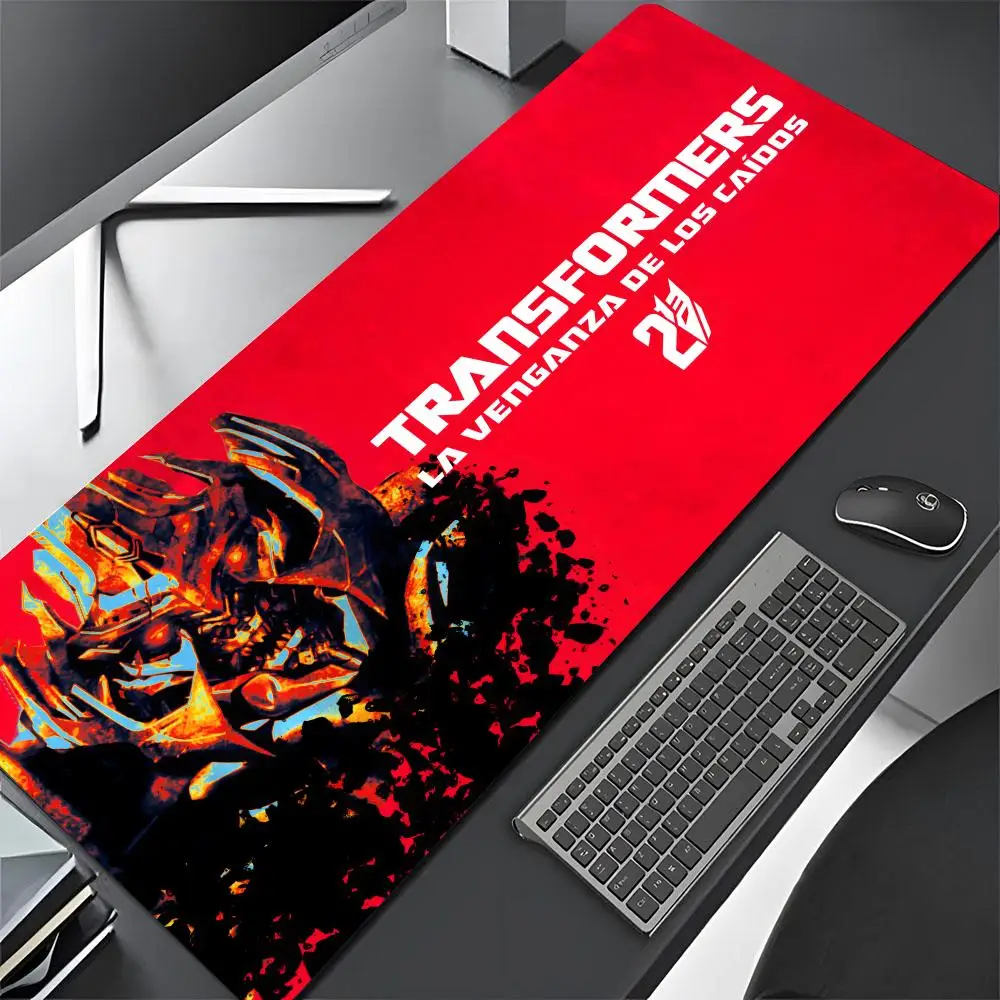 Alfombrilla de ratón T-Transformers Autobot xxxl, alfombrilla de ratón grande para Gamer, alfombrilla de ratón de goma Natural, alfombra de escritorio para chica hermosa, alfombrillas de escritorio para PC, diseño