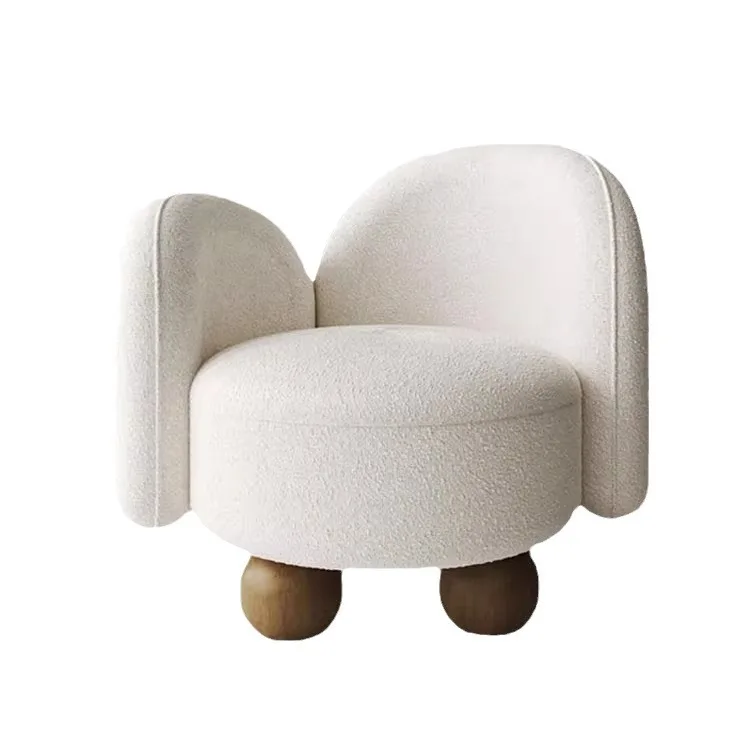 

Lazy, sofa, wabi-sabi wind, lamb wool, living room, bedroom, balcony, leisure