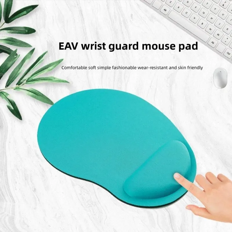 E01 Wrist Guard Mouse Pad Office Desk Pad Soft And Comfortable Memory Cotton Rebound Ultra Light image 4