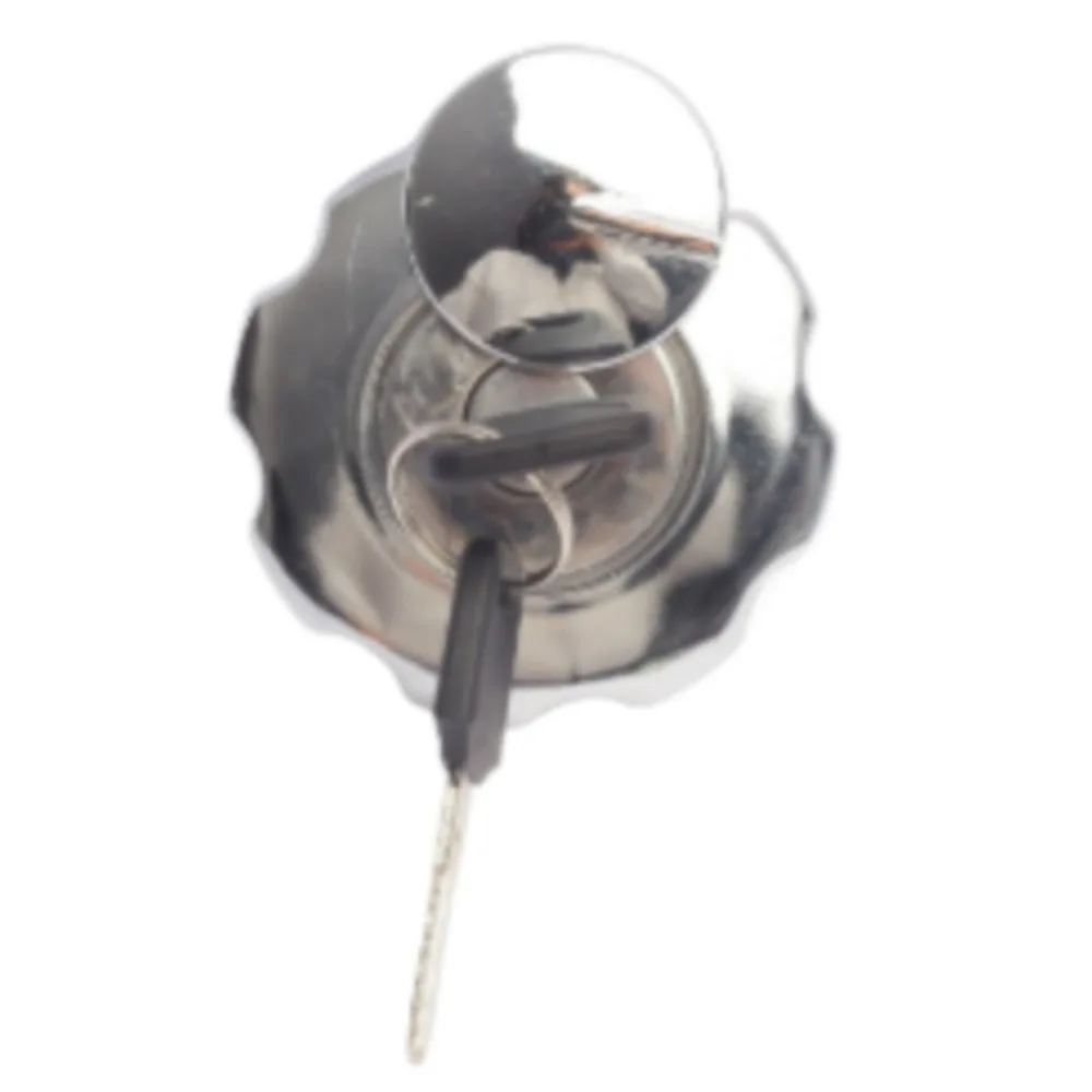 

Motorcycle Lock Ignition Switch with 4-wire on/Off Gas Tank Cover with Keys Steering Lock Key for Je.tta CG125