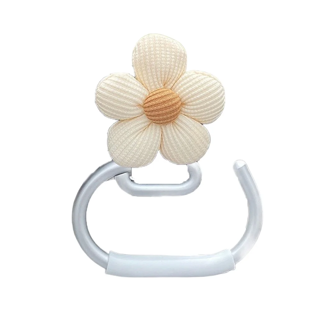 Flower Electric Bike Hook for Handlebars - 50kg Capacity Aluminum Alloy Mounting Hook for E-Bikes for scooters Motorcycles