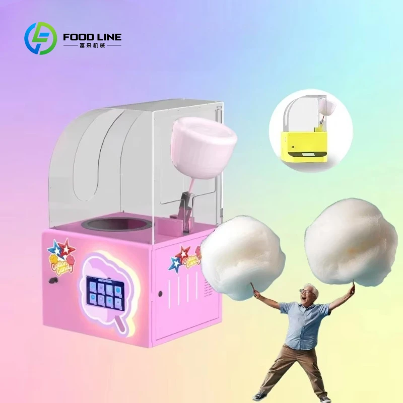 

Customized Experience Joy with Mini Automatic Cotton Candy Machine: Create Delightful Ball-Shaped Treats in Vibrant Flavor