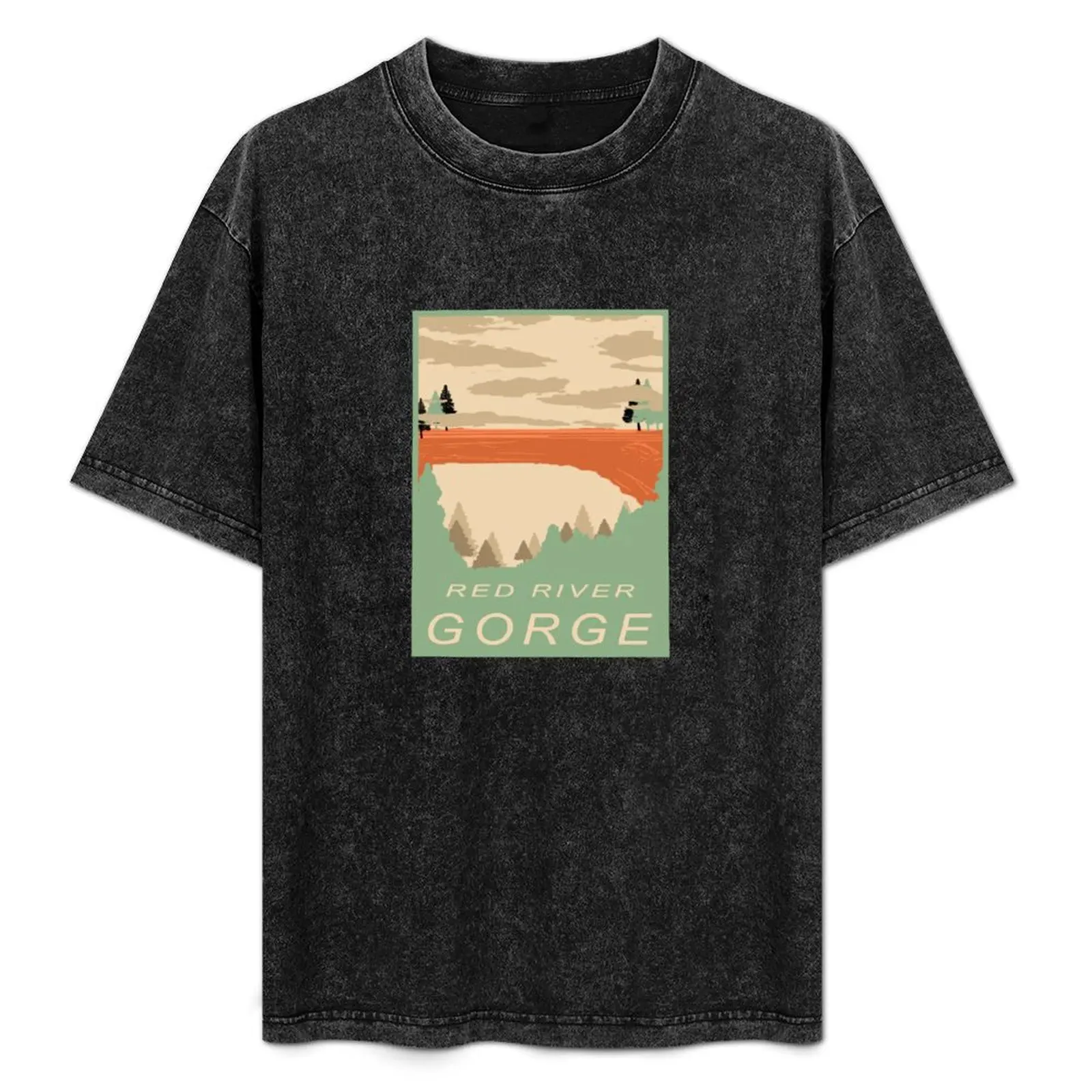 Red River Gorge T-Shirt Sports Basic Short Sleeve T-Shirt
