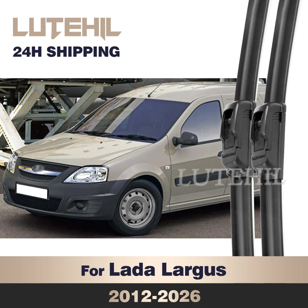 For Lada Largus 2012-2026 2013 2014 2015 2016 2017 2018 2019 Wiper Front Wiper Blades Windshield Windscreen Window Brush 20