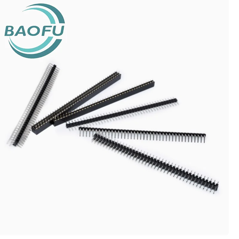 

10pcs single row needle 2.00MM row needle female spacing 2.0MM double row single row needle 1 * 40P straight/bent pin insertion