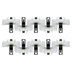 10pcs Car Clip Lower Decor Moulding Trim Positioner Clips Body Side For Mercedes For W124 For E-Class 1249889478 ﻿