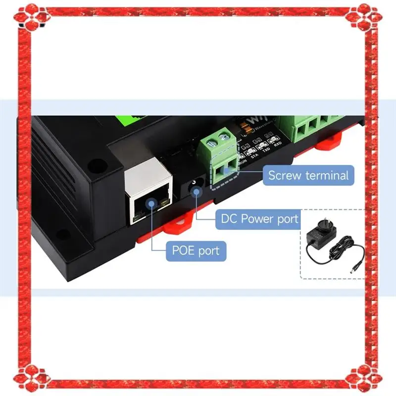 

24-часовая доставка Модуль питания Poe Порт Ethernet Poe для протокола связи Modbus для приложения промышленной среды