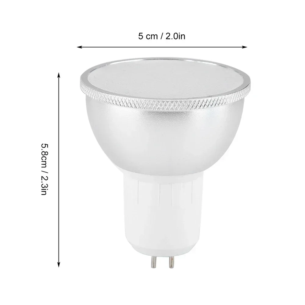 Melery Wifi akıllı ampul GU10 Alexa E27/GU5.3 LED lamba RGBWC renk değişimi 6W oturma odası banyo uzaktan Alexa Google tarafından ev