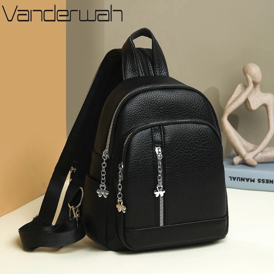

Women Chest Pack Crossbody Bag Durable PU Leather Handbag Fashion New Solid Color Chest Bag Vintage Leisure Shoulder Bags 2026