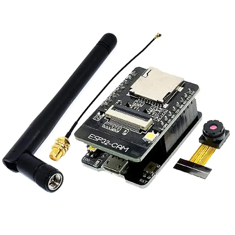 

ESP32-CAM WiFi + Bluetooth модуль модуля камеры макетная плата ESP32 с модулем камеры OV2640 2MP для Arduino1