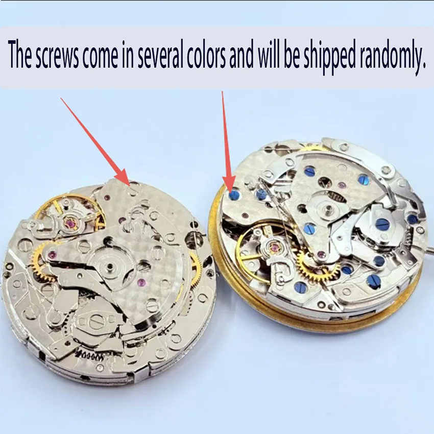 Watch Movement Made in Dandong China 7750 Old Movement Broken Movement Available for Maintenance 3 6 9 Small Seconds image 3