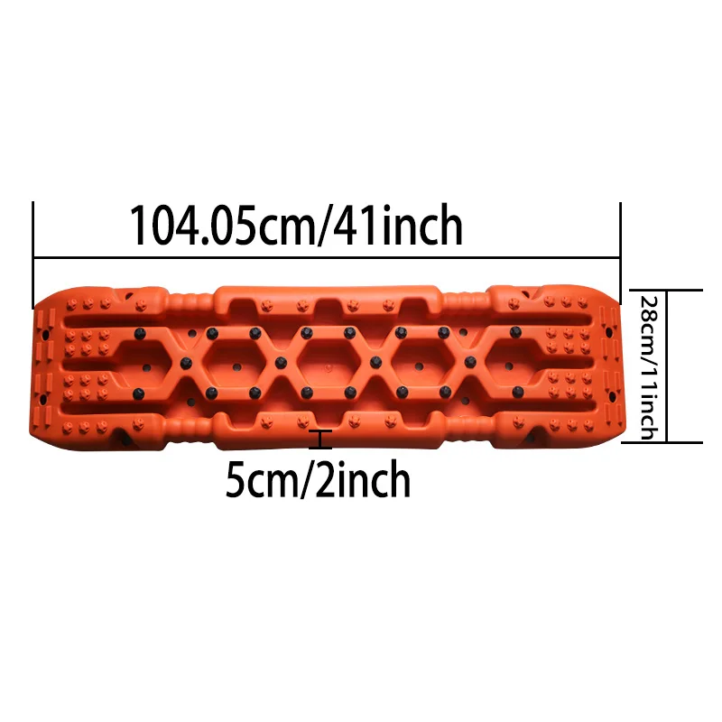 Akcesoria samochodowe terenowe Deski trakcyjne Sprzęt terenowy Błotny piasek Płyta antypoślizgowa Pomoc w trakcji śniegu Narzędzie ratunkowe