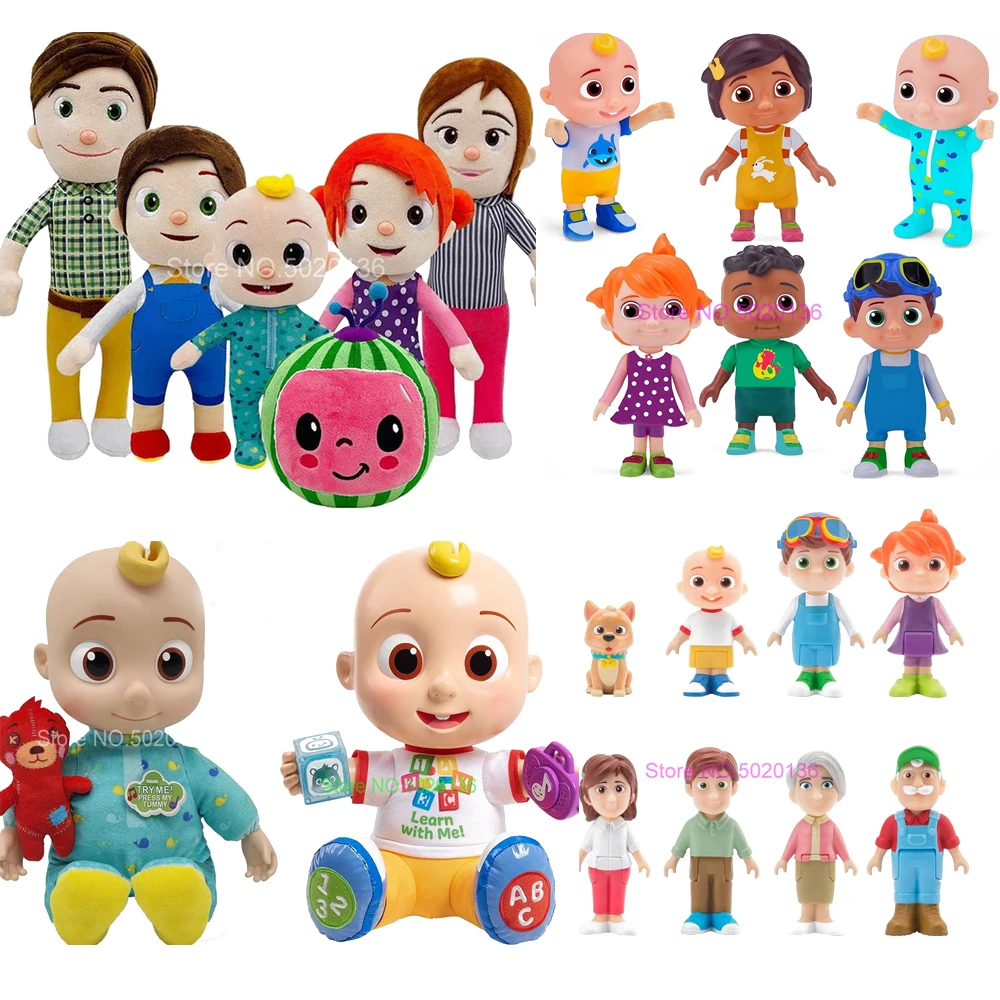 8 - 30 Cm Coco Cartoon Melon Anime Family JJ Toys For Children Christmas Gift