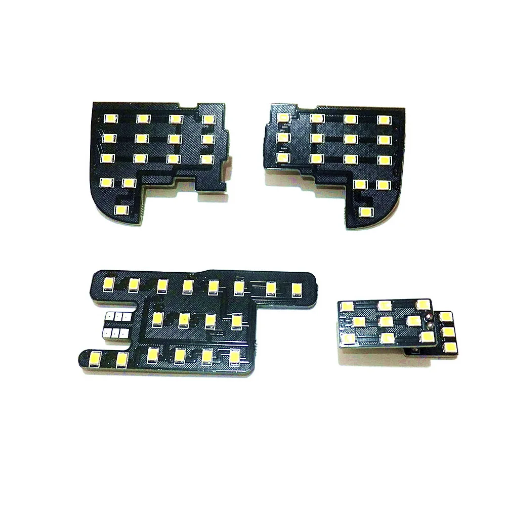 July King LED Car Interior Reading Lights Case for Honda Spirior 2009-12, 2835SMD 47LEDs 6000K White, 4 pcs/set, High Brightness