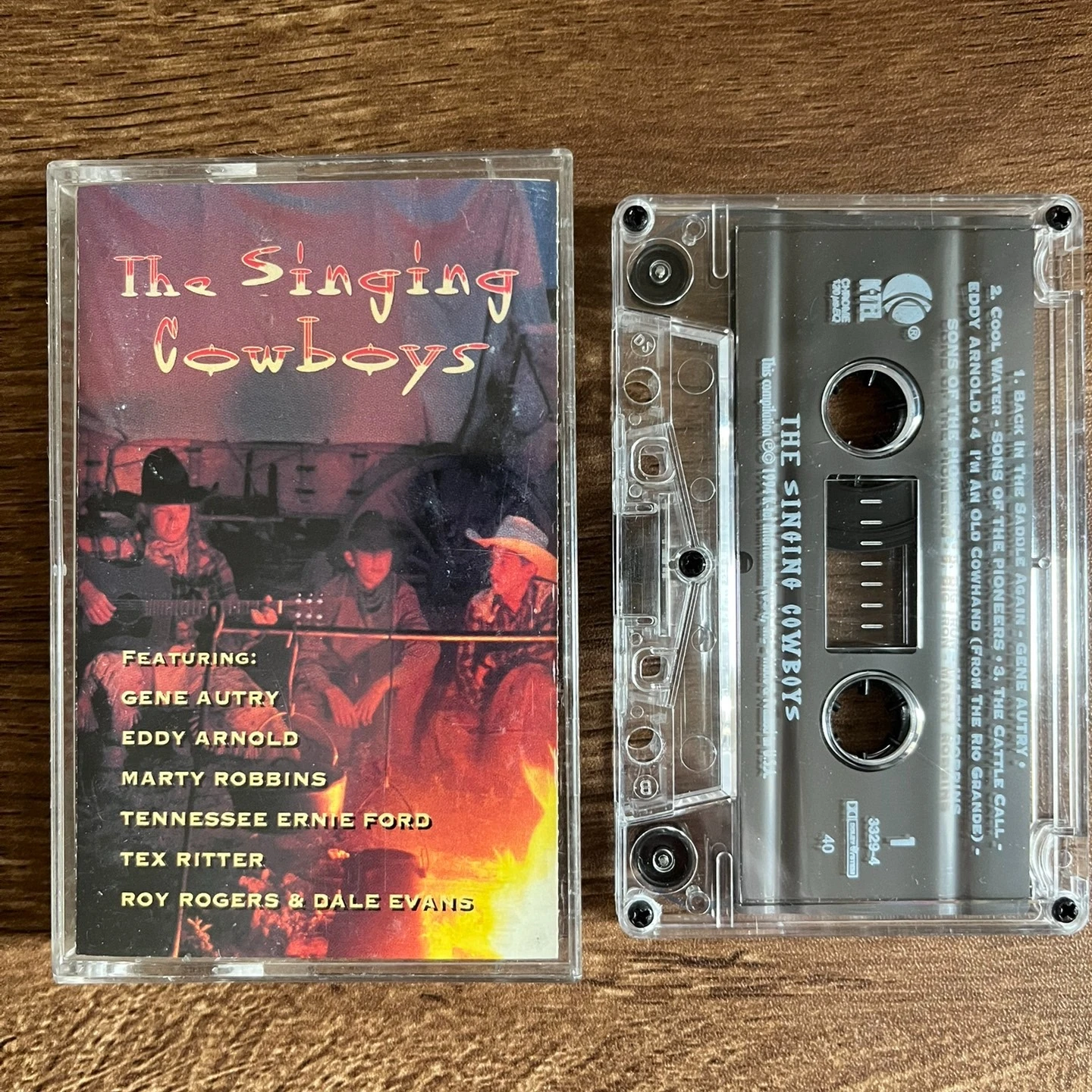 

Folk Gene Autry Roy Rogers Music Tape The Singing Cowboys Album Candy Kisses Cassettes Cosplay Walkman Recorder Soundtracks Box