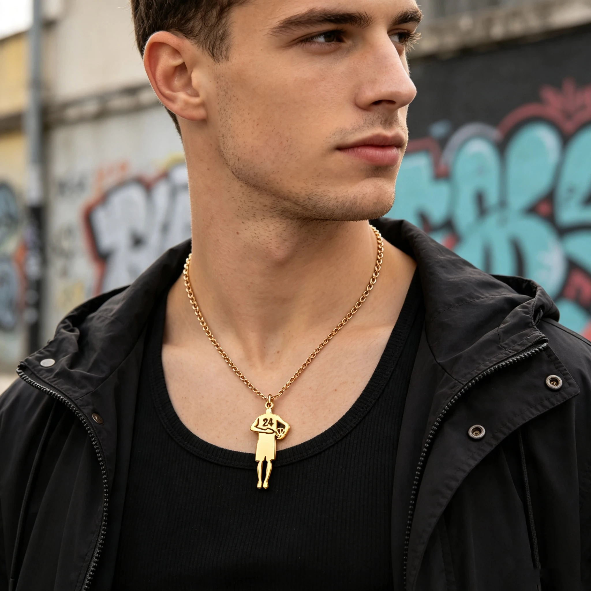 Cuatom Basketball Number Necklace Personalized Sport Choker Bespoke Basketball Player Necklaces For Men Stainless Steel Jewelry