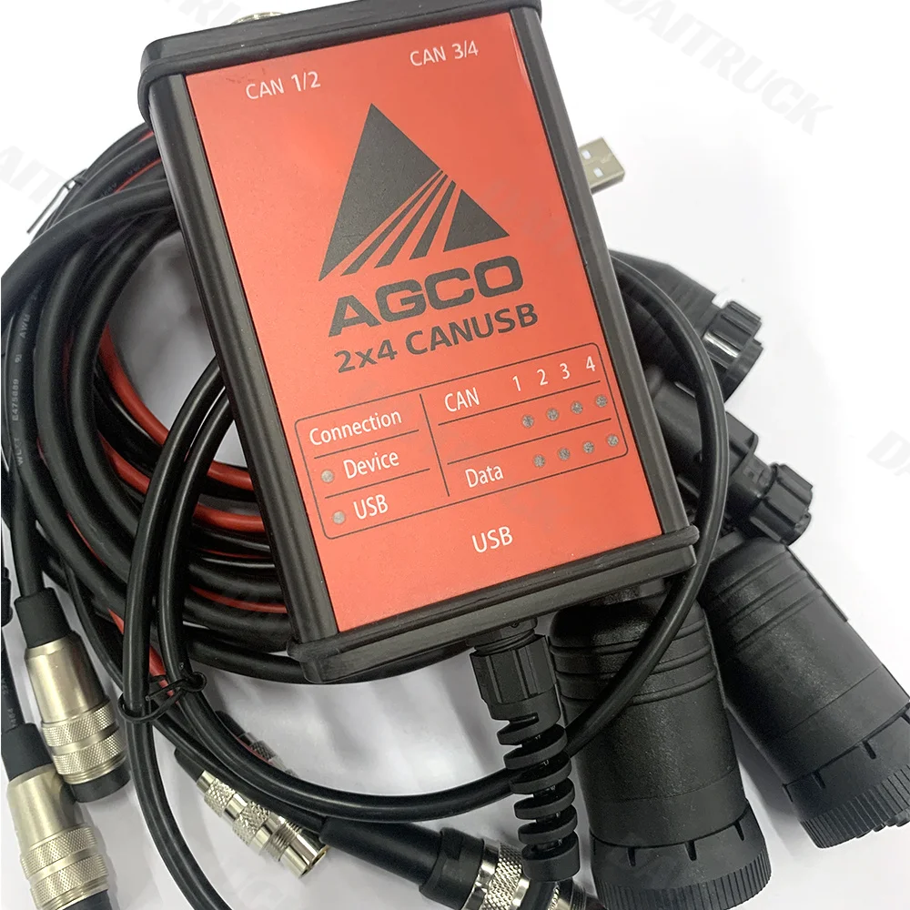 For AGCO DIAGNOSTIC KIT (CANBOX) Electronic Diagnostic Tool Sisu Electronic Control Unit FENDT FELLA Massey