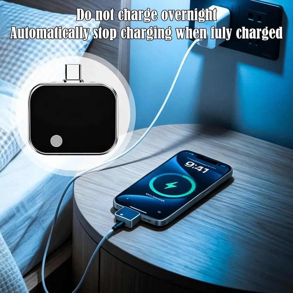 Full Charged Separator For Mobile Phones AI Intelligent Recognition Automatic Separation Type-C Adapter 140W Fast Charging ﻿