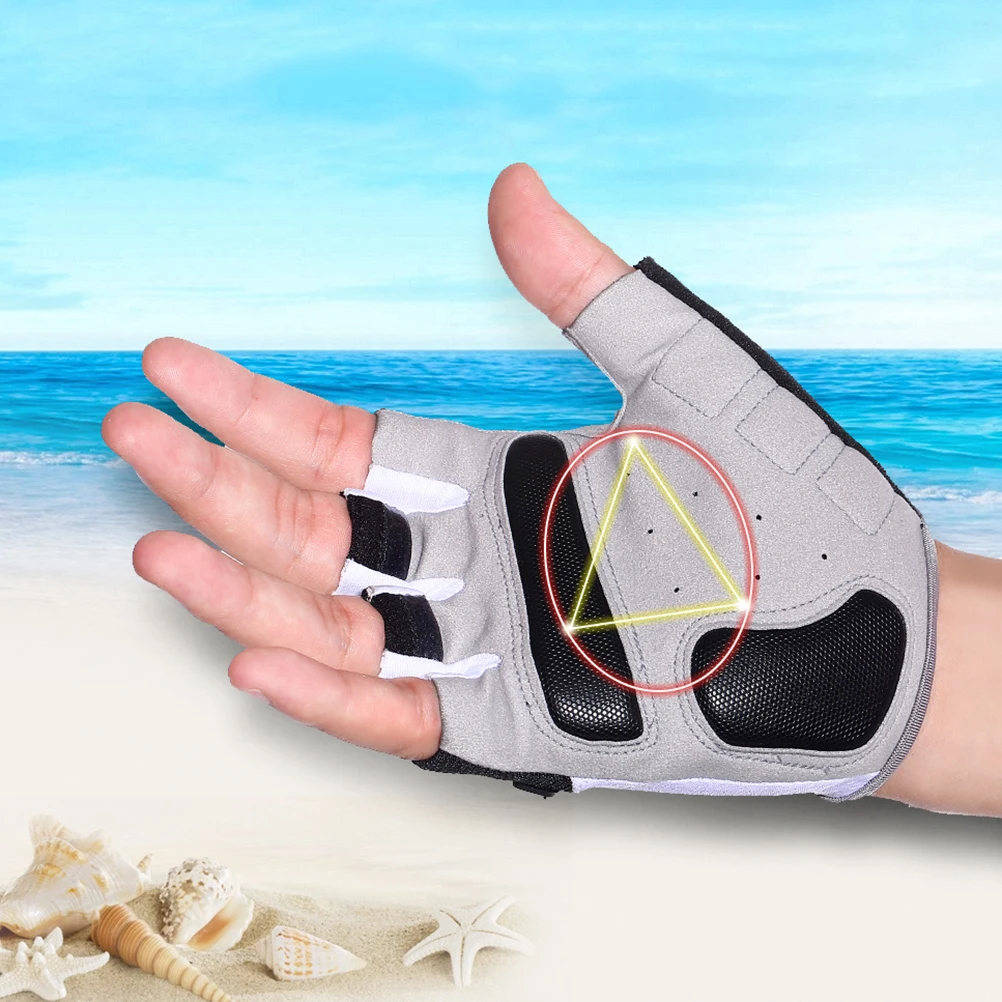 

Ridding Gloves Bike Biking Men Bicycle and Motorcycle Chamois Half Finger Road Biker for Fingerless