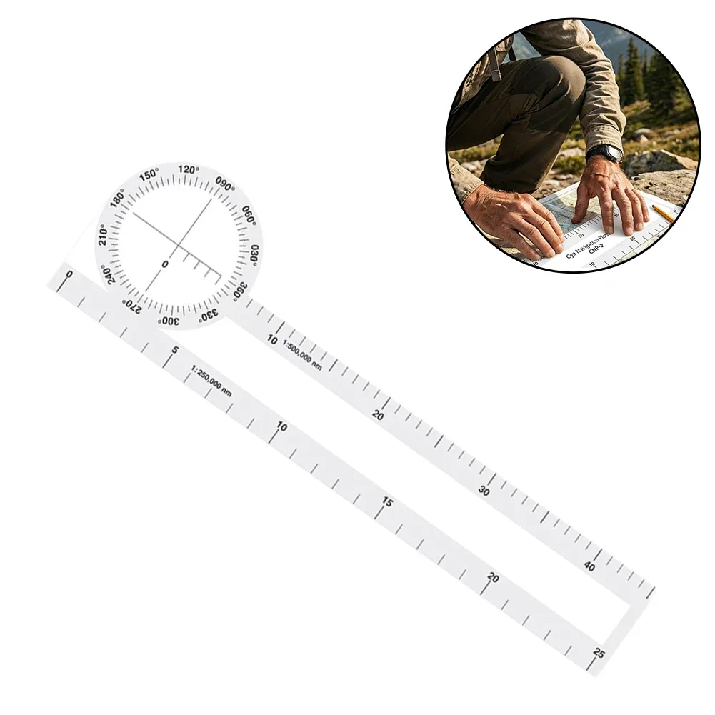 1pc CNP-2 Navigation Slide Rule Flight Navigation Drawing Rule Electronic Scale Multi-functional Measurement Tool