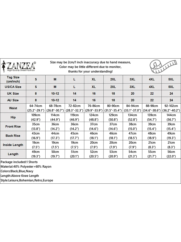 ZANZEA, pantalones cortos de verano para mujer, pantalones vaqueros suaves azules, moda informal, pantalones holgados con cintura elástica, pantalones de trabajo elegantes, ropa de calle