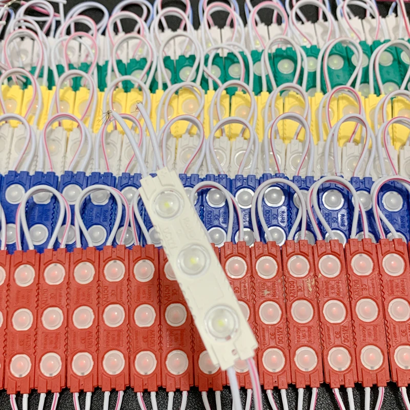 500個-12v注入式ledモジュール-15w-150lm-アルミ-2835-ledライト-広告灯-ledバックライト-洋字用