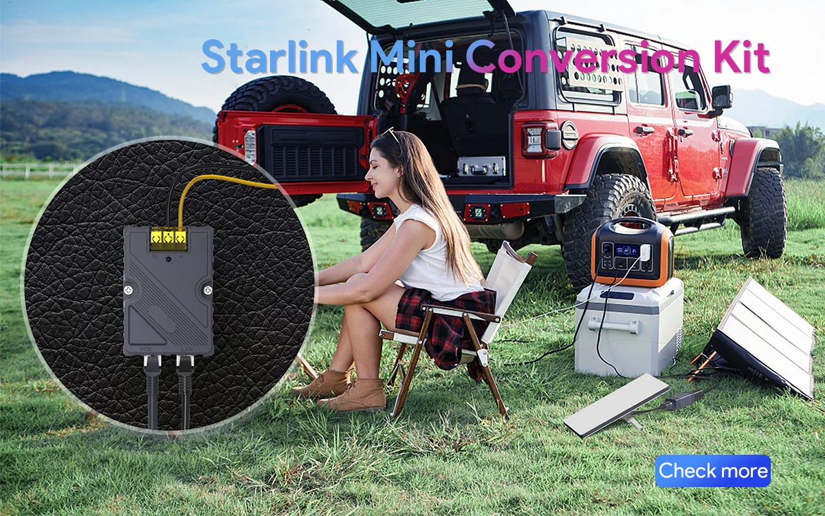 EDUP SK0089 Starlink Mini 150 W POE und 100 W isolierter Gigabit-POE-Splitter mit DC- und RJ45-Schnittstelle 1000 Mbit/s für tragbare Mini – Detail 1