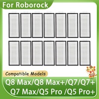 HEPA Filter For Roborock Q8 Max/Q7 Max/Q5 Pro/Q8 Max+/Q7/Q7+/Q7 Max+/Q5 Pro+ Robot Vacuum Cleaner Spare Parts Filter Accessories