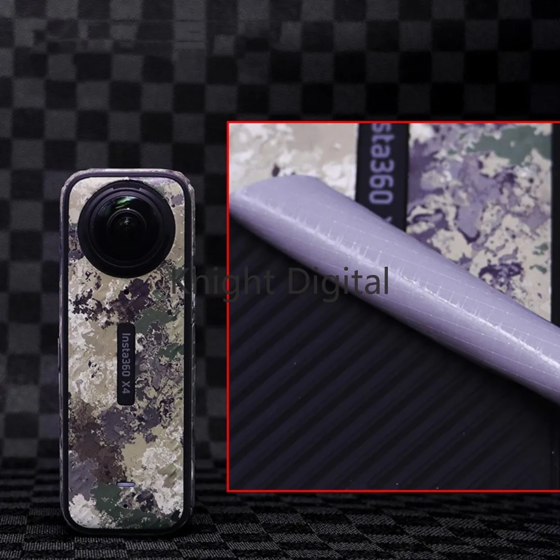 Calcomanías de cámara, pegatinas decorativas, marco del cuerpo para Insta360 X4, película protectora antiarañazos, extraíble, PVC, colorido, a prueba de golpes