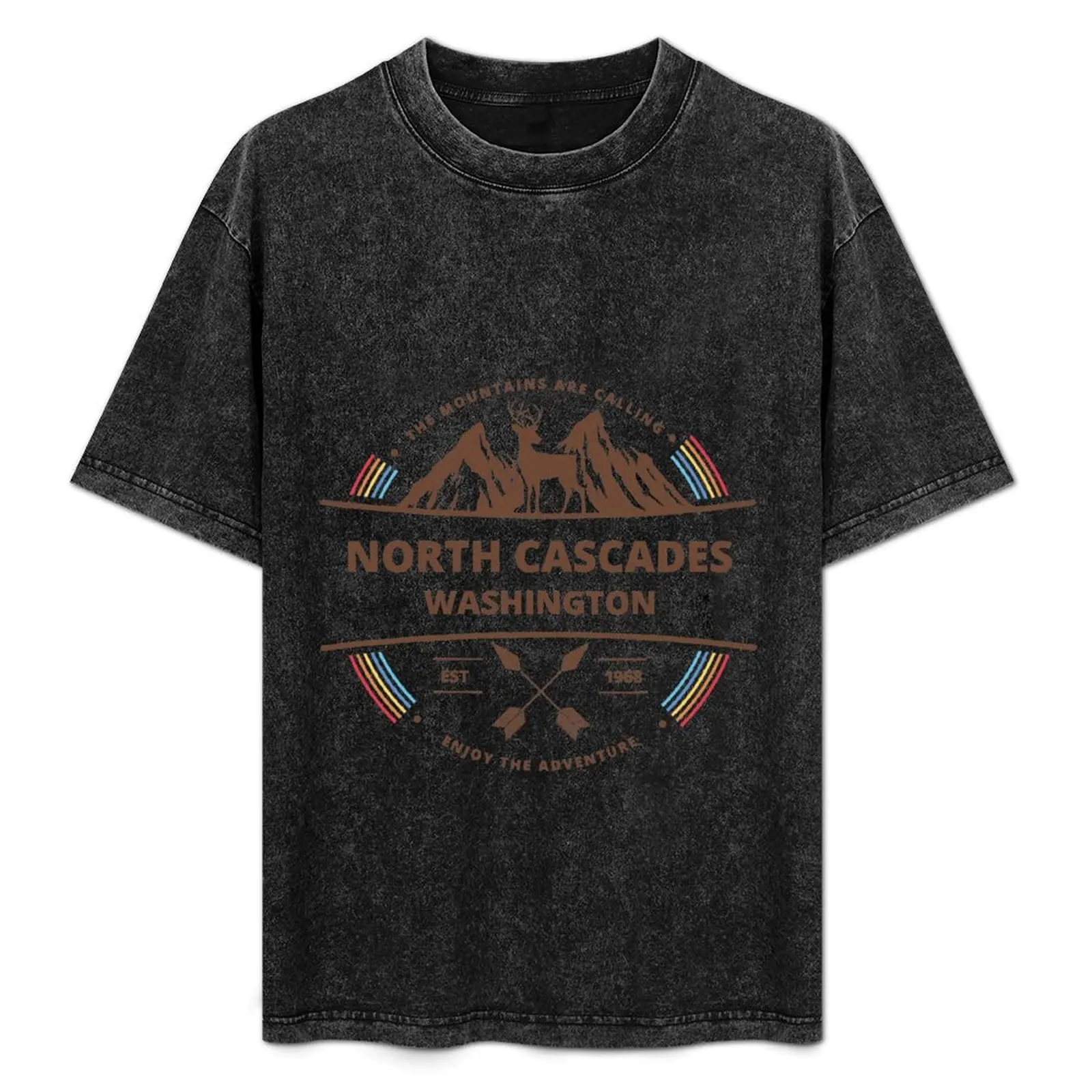 North Cascades National Park T-Shirt kawaii clothes anime figures mens graphic t-shirts big and tall