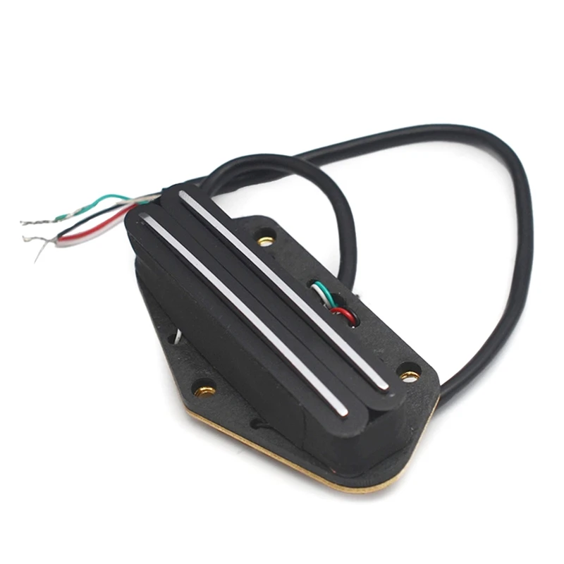 6 Pickup per chitarra Pickup Hot Dual Rails Mini Bridge Pickup per chitarra Tele
