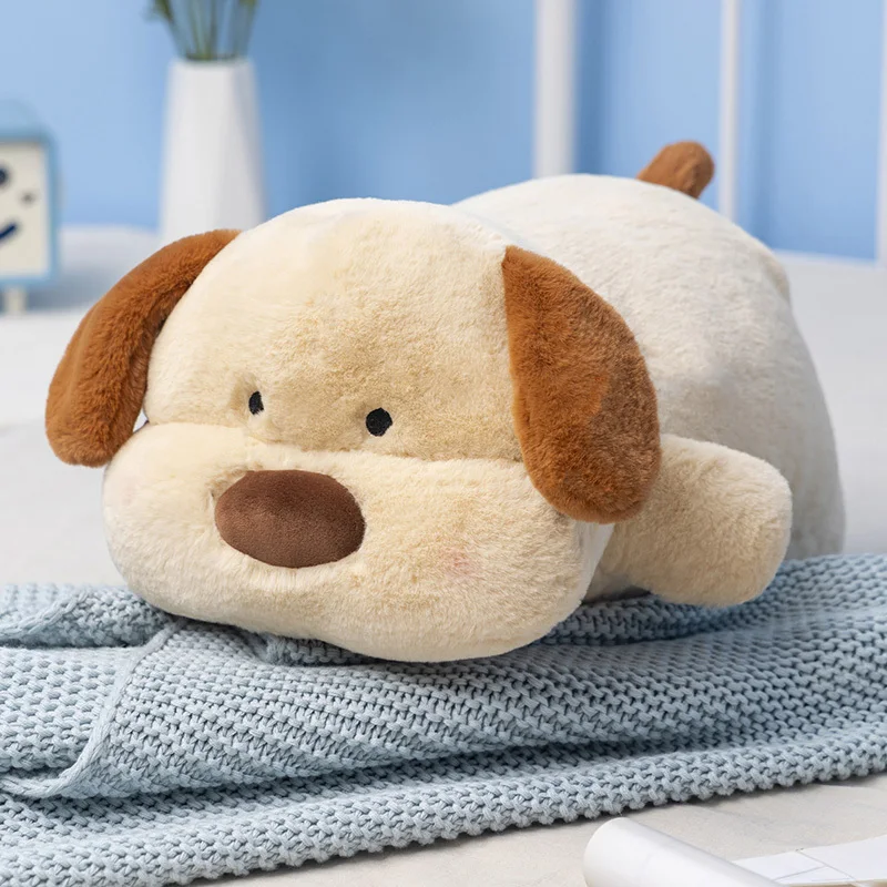 

New Husky Cartoon Lying Shiba Inu Plush Stuffed Fluffy Dog Doll Lovely Animal Pillow Cushion For Children Birthday Gifts