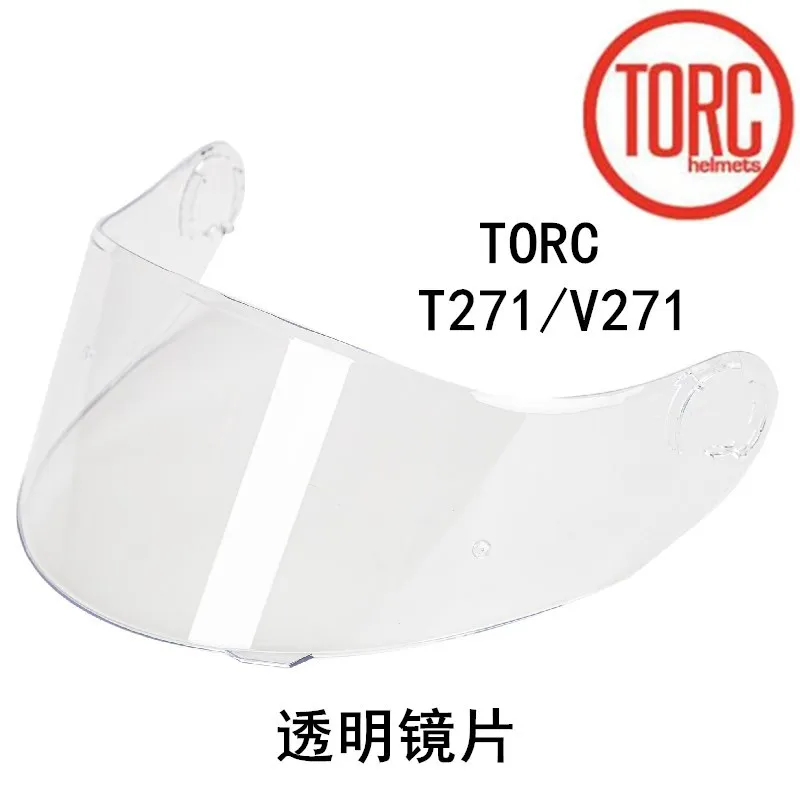 Original TORC Motorcycle Riding Helmet Visor T271/V271 Helmet Lenses Moto Accessories