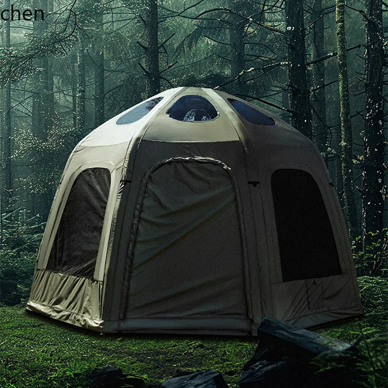 ZML all-in-one inflatable starry sky tent folding portable outdoor camping camp canopy